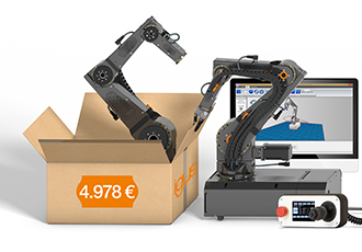 Robotic arm lowers price barrier for simple automation
